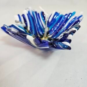 Tidal Bloom - Fused Glass