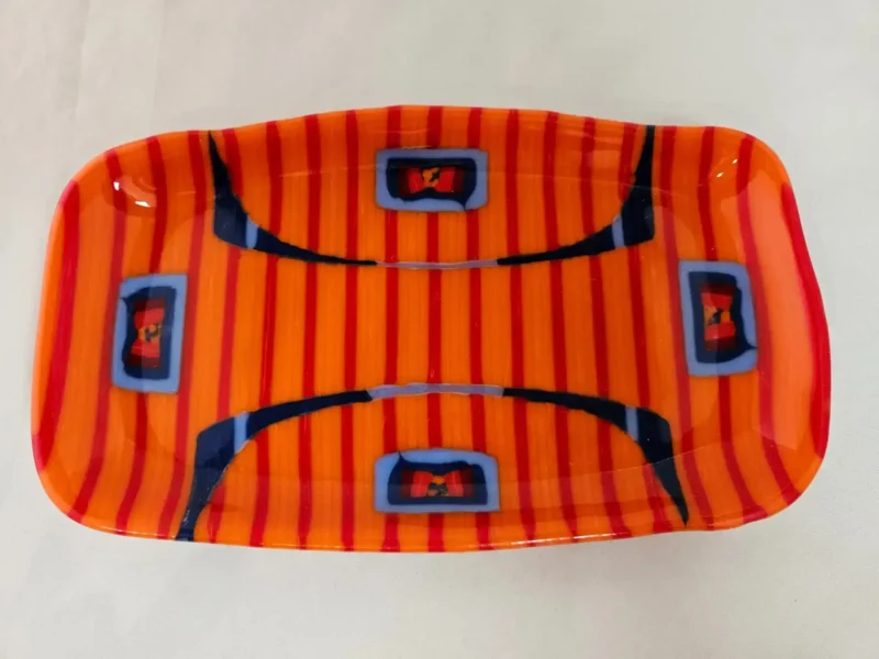 Radiant Currents - Fused Glass