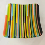 Metro Pulse - Fused Glass