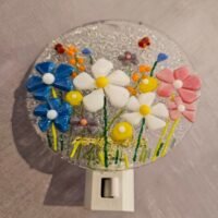 Dancing in the Dark - Fused Glass