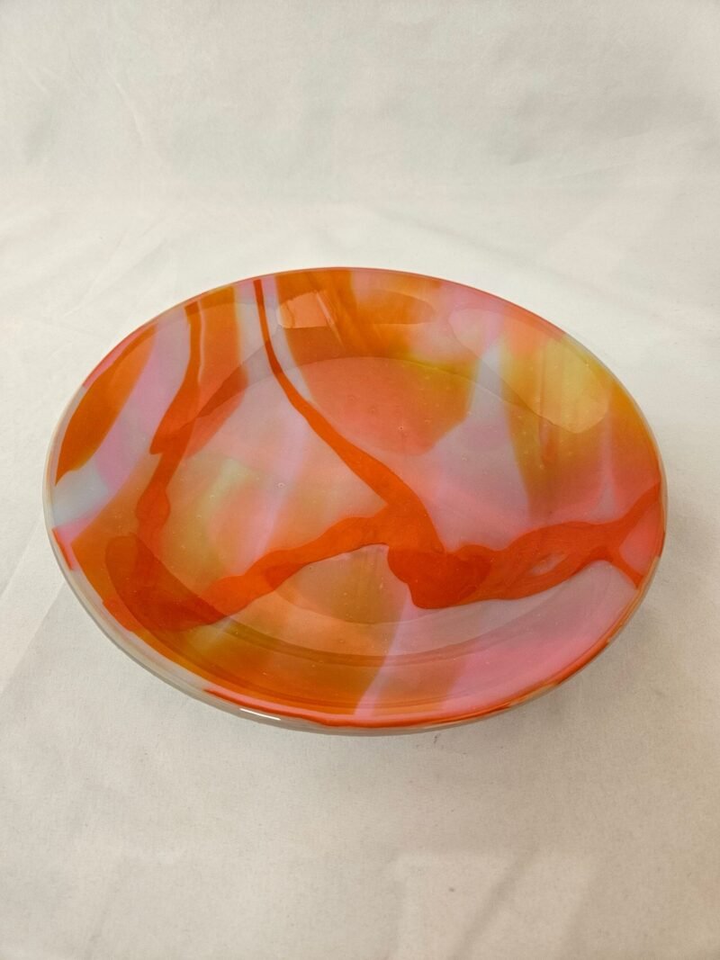 Ember Veil - Fused Glass