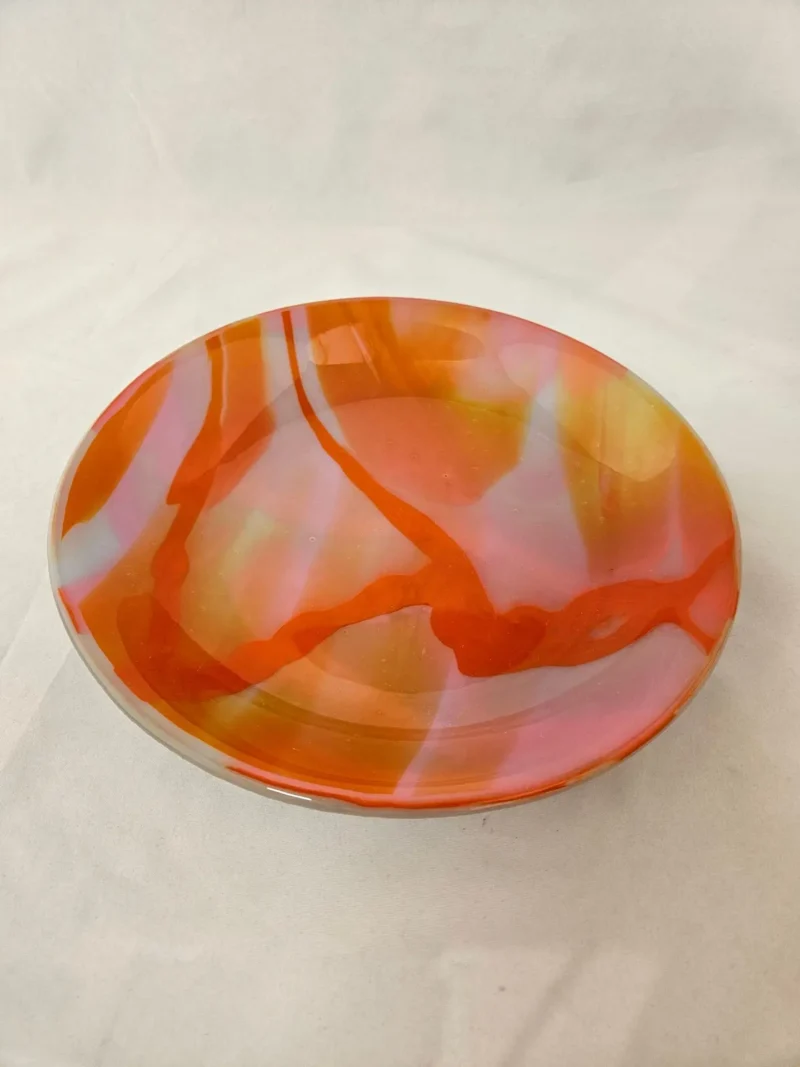 Ember Veil - Fused Glass