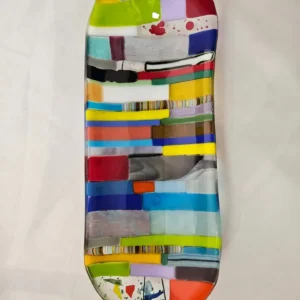 Storyline Platter - Fused Glass