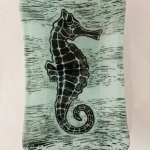 Drift in Stillness - Fused Glass