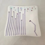 Signal Bloom - Fused Glass