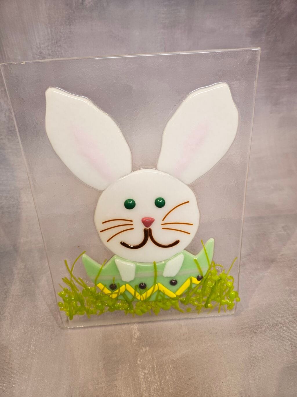 Garden Peek - Fused Glass