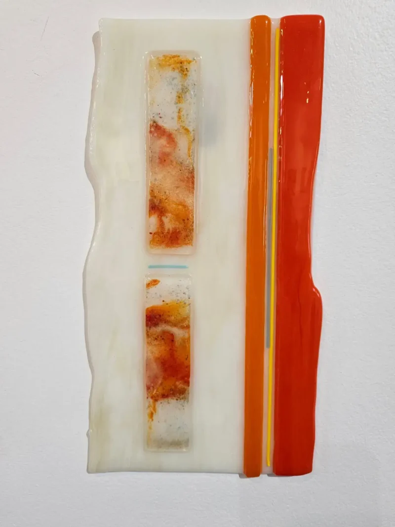 Ember Echo - Fused Glass