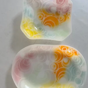 Whimsey Cloud Collection - Fused Glass