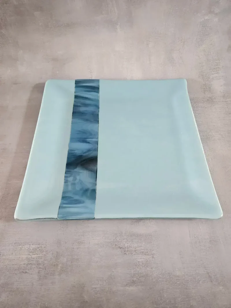 Stillwater Line - Fused Glass