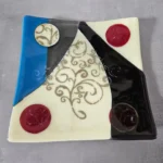 Entwined Paths - Fused Glass