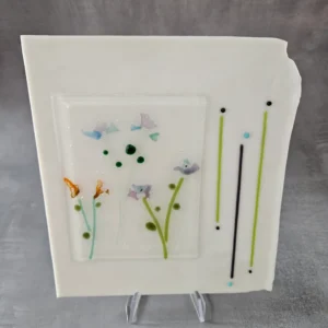 Quiet Garden - Fused Glass