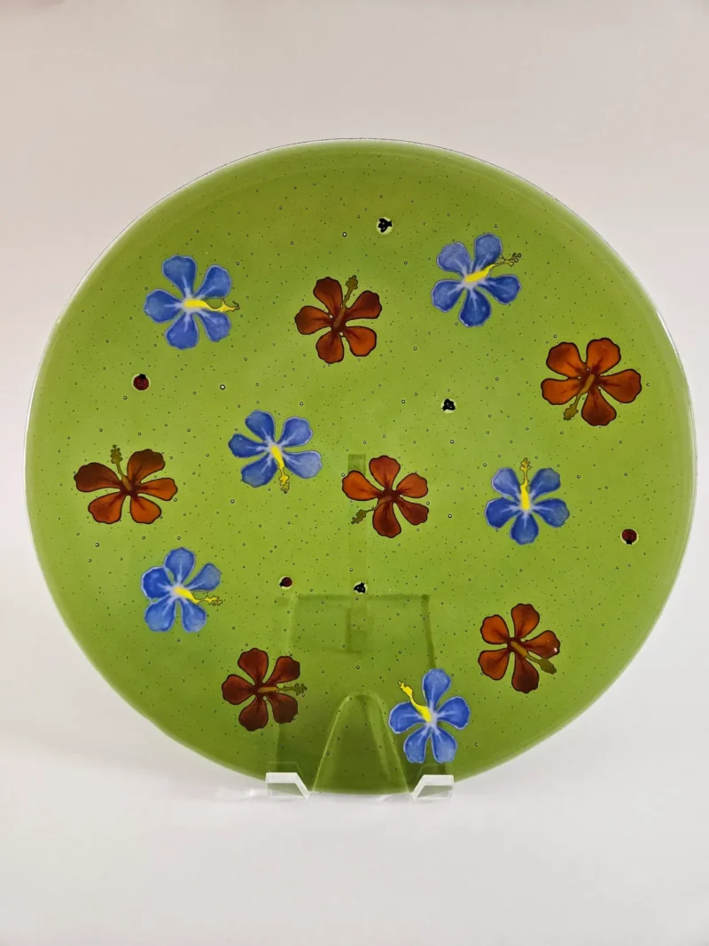 Flora Doodle - Fused Glass