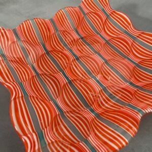 Retro Pop Optics – Fused Glass Bowl - Fused Glass