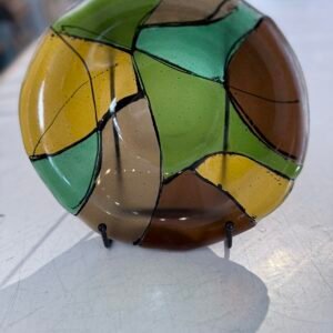 Autumn Mosaic - Fused Glass