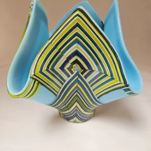 Radiant Ripple - Fused Glass