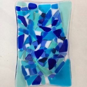 Tidal Shards - Fused Glass