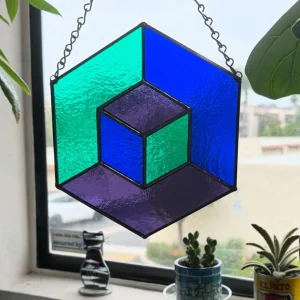 Geometric Illusion - Stained Glass