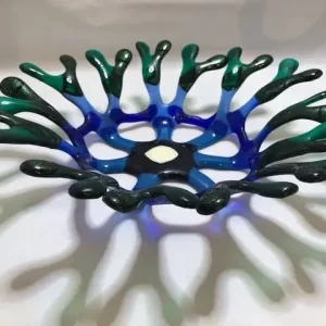 Marina Reef Bowls - Fused Glass