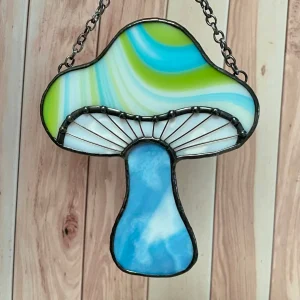 Mushroom Delight - Stained Glass