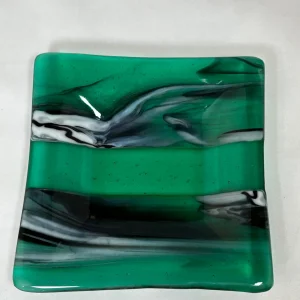 Forest Drift - Fused Glass