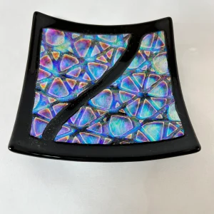 Cosmic Reflection - Fused Glass