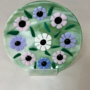 Spring Blossom Dance - Fused Glass