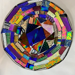 Prism Cascade - Fused Glass