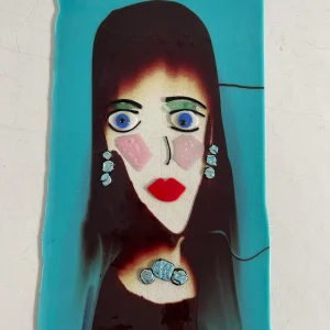 Lady of Elegance - Fused Glass