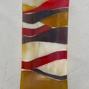 Spectrum Serenade 5″ x 10″ - Fused Glass