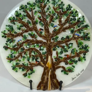 Roots of Life - Fused Glass