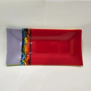 Bold Harmony - Fused Glass